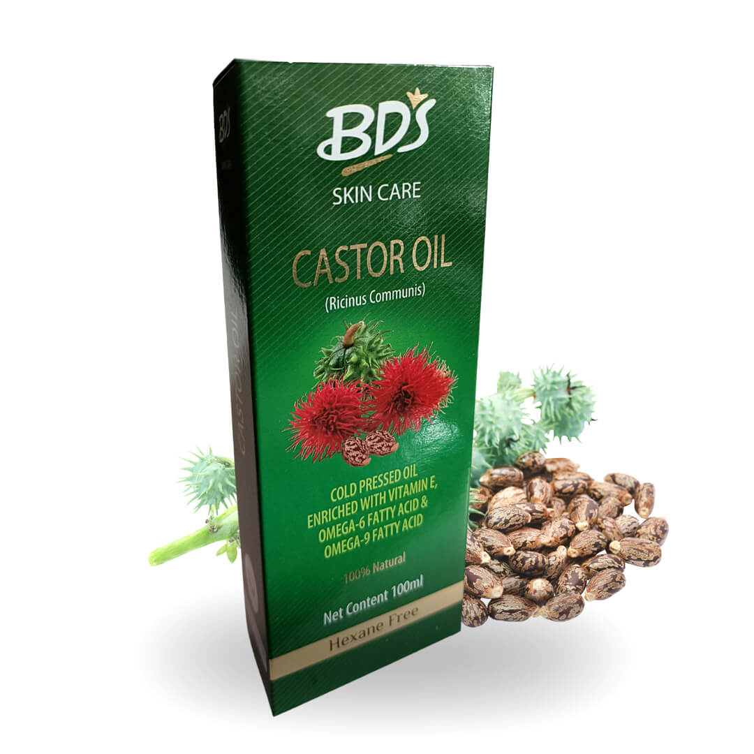 All Natural Cold Pressed CASTOR OIL for Lustrous Hair and Skin